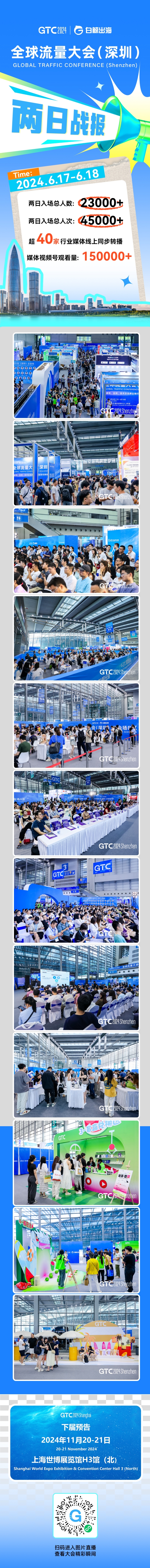 再创佳绩！GTC2024 全球流量大会（深圳）圆满落幕，下届大会部分细则曝光！