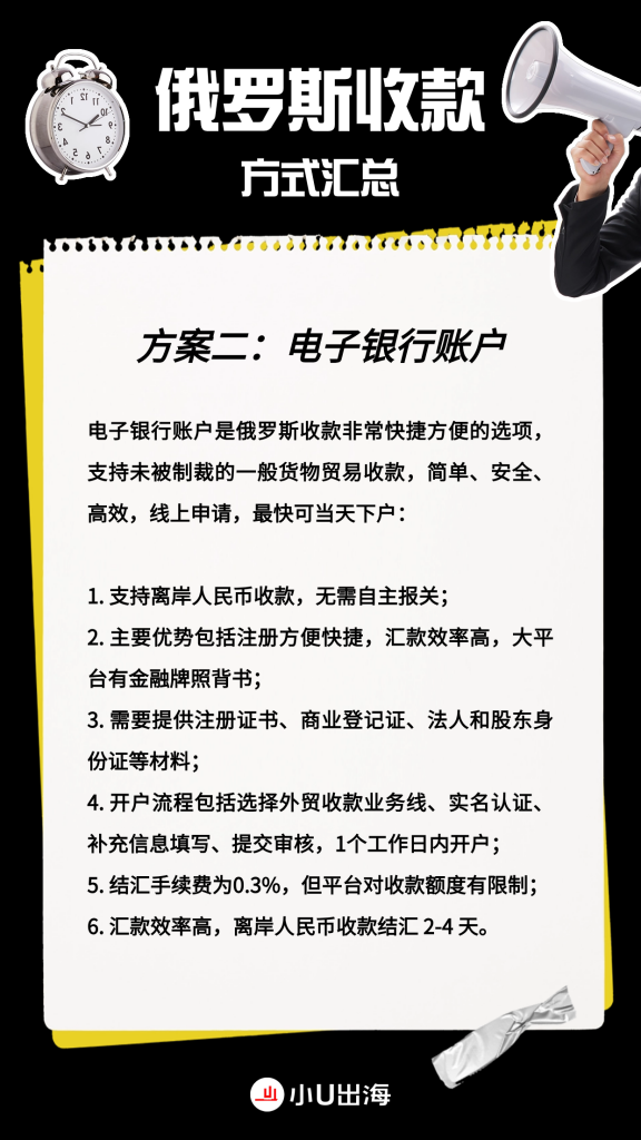 024最新俄罗斯收款通道汇总"