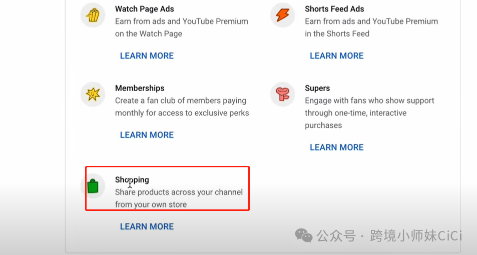 Youtube Shop 保姆教程和应用案例